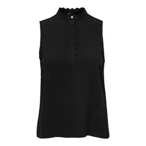 Women's sleeveless T-shirt Only onlmimi life wovens image-0