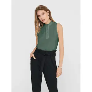 Women's sleeveless T-shirt Only onlmimi life wovens image-1