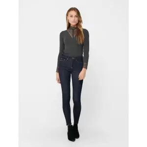 Frauen Top Only Tilde manches longues col montant lace image-2
