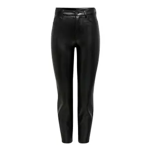Women's trousers Only Emily imitation cuir image-0