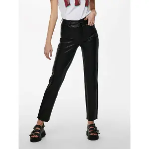 Women's trousers Only Emily imitation cuir image-1