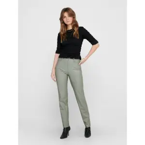 Women's trousers Only Emily imitation cuir image-1