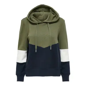 Sweatshirt för kvinnor Only onlpear life blocking image-0