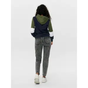 Sweatshirt för kvinnor Only onlpear life blocking image-5