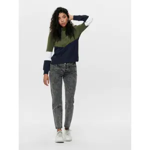 Sweatshirt för kvinnor Only onlpear life blocking image-2