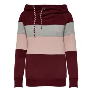 Sweatshirt för kvinnor Only onlpear life blocking image-0