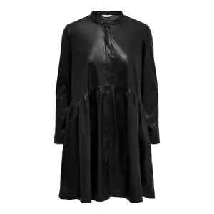 Frauenkleid Only onlchicago faux leather image-0