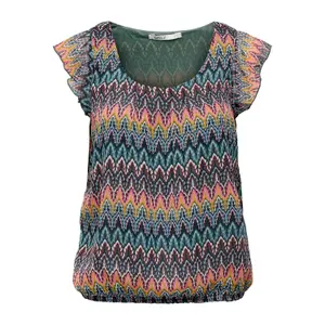 T-shirt för kvinnor Only onlmaria capsleeve wovens image-0