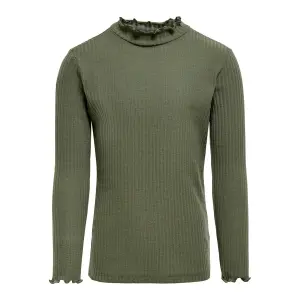 Girl's T-shirt Only kids manches longues Col montant Nella image-0