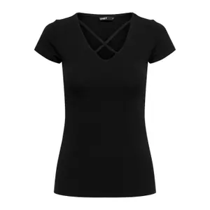 T-shirt för kvinnor Only onllive love image-0