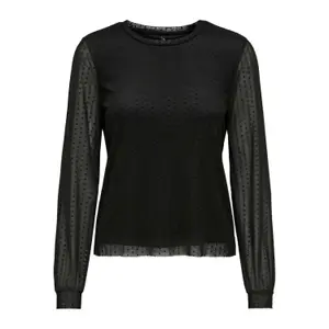 Women's long sleeve T-shirt Only onlluna new mesh image-0