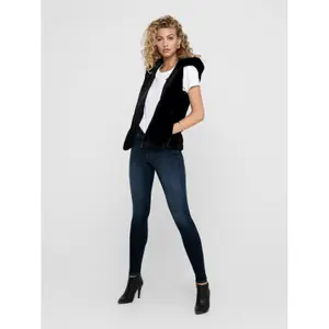 Women's vest Only onlmalou faux fur waistcoat image-2