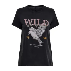 Kurzarm-T-Shirt, Damen Only onllucy image-0