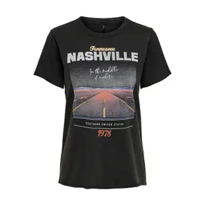 Camiseta de manga corta para mujer Only onllucy image-0