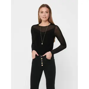 Women's long sleeve T-shirt Only onlquinn mixs image-1