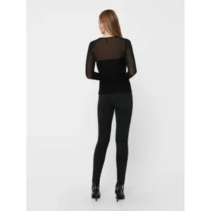Women's long sleeve T-shirt Only onlquinn mixs image-4