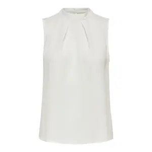 Women's sleeveless T-shirt Only onlsunnie wovens image-0