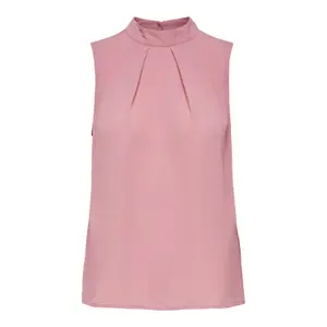 Women's sleeveless T-shirt Only onlsunnie wovens image-0