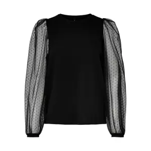 Women's long sleeve T-shirt Only onlmonna dots image-0