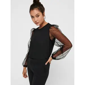 Women's long sleeve T-shirt Only onlmonna dots image-5