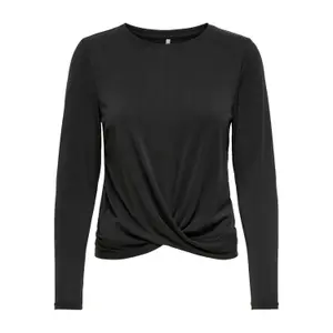 Långärmad T-shirt för kvinnor Only onlfree life twist image-0