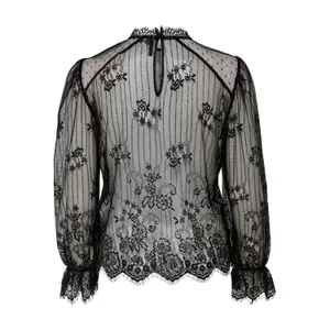 Women's long sleeve T-shirt Only onllady laces image-3
