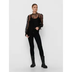 Women's long sleeve T-shirt Only onllady laces image-2