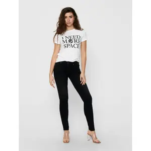 T-shirt för kvinnor Only onlkita life reg moon image-2