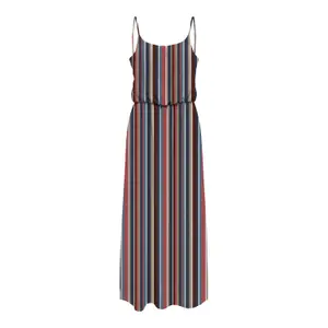 Klänning för kvinnor Only onlnova lux strap maxi aop 7 image-0