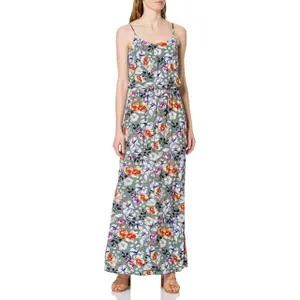 Klänning för kvinnor Only onlnova life strap maxi aop 7 image-1