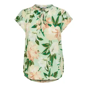 T-shirt för kvinnor Only onlalma life poly string aop 7 image-0