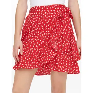 Saia de embrulho feminina Only Olivia image-1