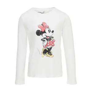 Girl's long sleeve t-shirt Only konmickey/minnie life image-0