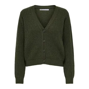 Damen Strickjacke Weste Only Sookie melton image-0