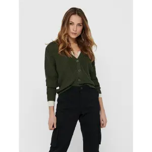 Damen Strickjacke Weste Only Sookie melton image-1