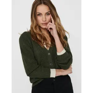 Damen Strickjacke Weste Only Sookie melton image-5