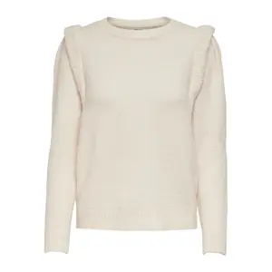 Damen-Rundhals-Pullover Only Onlsunflower image-0