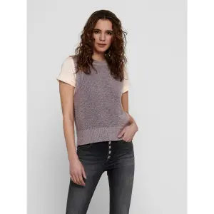 Women's sleeveless sweater Only Paris life image-1