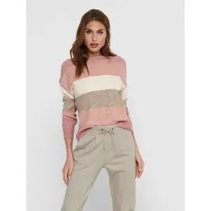 Jumper för kvinnor Only onlatia stripe image-1