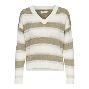 Jumper med V-ringning för kvinnor Only onlelin image-0