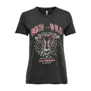 Frauen-T-Shirt Only Manouk life manches courtes animal image-0