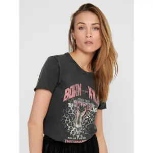 Frauen-T-Shirt Only Manouk life manches courtes animal image-3