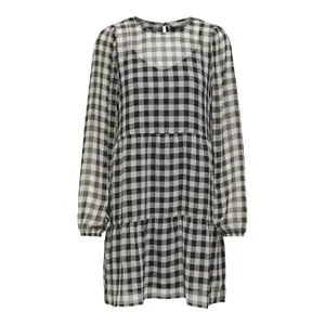 Långärmad klänning för kvinnor Only onlgertrude babydoll image-0
