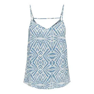 T-shirt för kvinnor Only onlnova lux paris singlet aop wovens 9 image-0