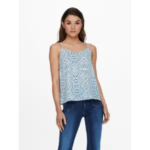 T-shirt för kvinnor Only onlnova lux paris singlet aop wovens 9 image-1