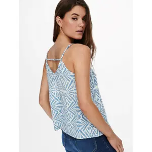 T-shirt för kvinnor Only onlnova lux paris singlet aop wovens 9 image-5