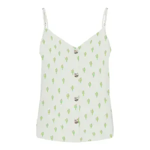 Women's button-down tank top Only onlnova life image-0