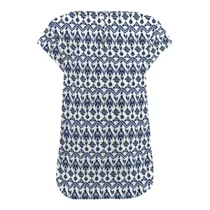 Kurzärmeliges Aop-Top für Frauen Only onlnova lux image-1