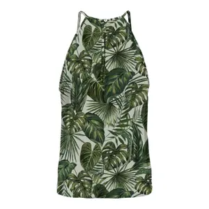 Women's sleeveless T-shirt Only onlalma life keyhole image-1