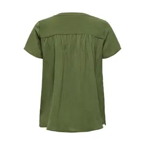 T-shirt för kvinnor Only onlversa lace fr wovens image-1